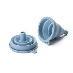 6 unidades de IBILI 744600 EMBUDO DE SILICONA PLEGABLE