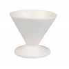 Copa conica con pie porcelana Blanco Atlantic 11 cl. ROSENHAUS 01010431 (6 unidades)