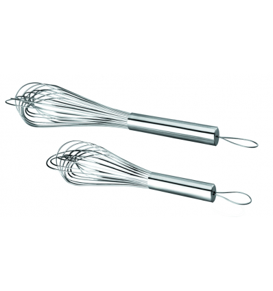 6 unidades de IBILI 750225 BATIDOR INOX 12 VARILLAS 25 CM