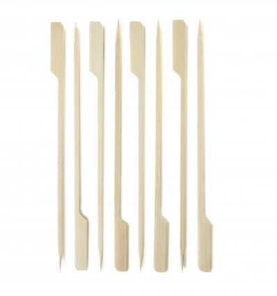 6 unidades de IBILI 752118 PINCHOS DE BAMBU 18 CM - 50 U