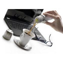 12 unidades de IBILI 753801 MINITERMO INOX 125 ML