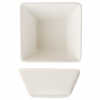 Bol mini cuadrado para salsas porcelana Blanco Atlantic 7,5x7,5x4 cm. ROSENHAUS 01010441 (6 unidades)