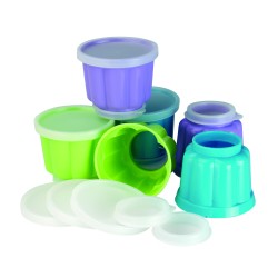 6 unidades de IBILI 756500 SET 6 MOLDES GELATINA