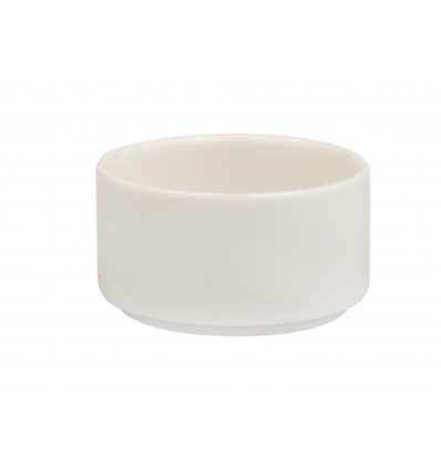 Bol mini redondo para salsa porcelana Blanco Atlantic 7,5x 5,5cm. ROSENHAUS 01010447 (6 unidades)