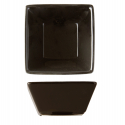 Bol mini cuadrado para salsas porcelana Negro Atlantic 7,5x7,5x4 cm. ROSENHAUS 01010454 (6 unidades)