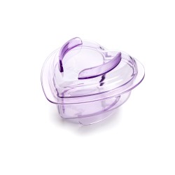 MOLDES CAJA DE CORAZÓN 11X11X7CM 6 UNIDADES DE IBILI 776310