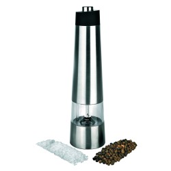 Molinillo eléctrico sal y pimienta IBILI 22 cm (6 uds) | Inox