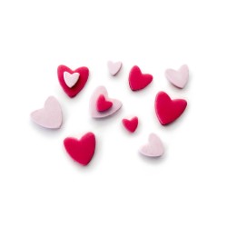 6 unidades de IBILI 788408 SET 3 CORTADORES CON EXPULSOR CORAZON