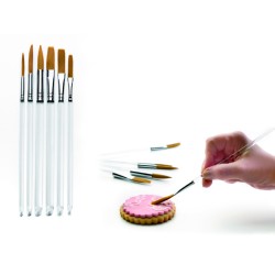 6 unidades de IBILI 791200 PINCELES DE REPOSTERIA