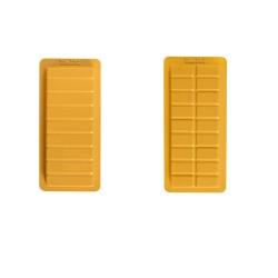 SET 2 MOLDES TURRON PORCIONES 23X10.5CM 6 UNIDADES DE IBILI 793502