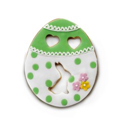 6 unidades de IBILI 794304 SET 9 CORTAPASTAS HUEVO DE PASCUA