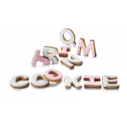 6 unidades de IBILI 794800 CORTAPASTAS ABECEDARIO