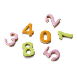 6 unidades de IBILI 794900 CORTAPASTAS NUMEROS