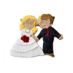 6 unidades de IBILI 795000 CORTAPASTAS CON EXPULSOR NOVIOS