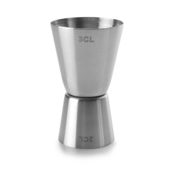 12 unidades de IBILI 795100 MEDIDOR DE LICOR DOBLE 3CL+2CL