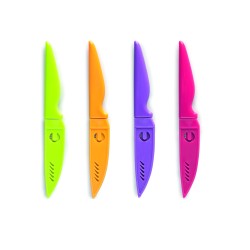 24 unidades de IBILI 797500 CUCHILLO MULTIUSO CON FUNDA 10 CM