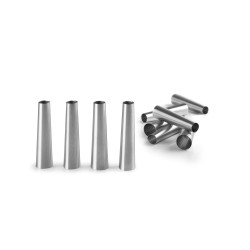 SET 12 MOLDES CANUTILLOS MINI Ø1.6X6.5CM 6 UNIDADES DE IBILI 802300