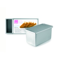 3 unidades de IBILI 815520 MOLDE PAN INGLES ANODIZADO 20 CM