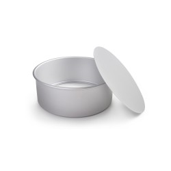 6 unidades de IBILI 815715 MOLDE REDONDO EXTRA ALTO MOVIL 15X10 CM