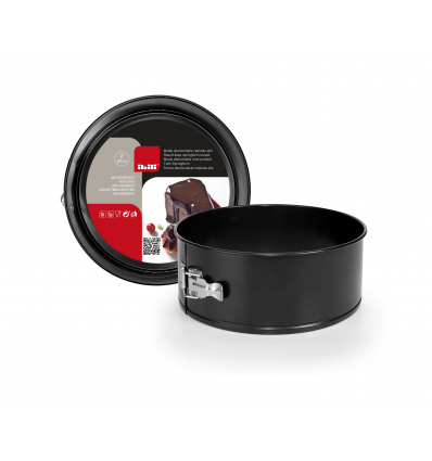 REMOVABLE ROUND HIGH MOKA MOLDS 26X10CM 6 UNITS BY IBILI 820926