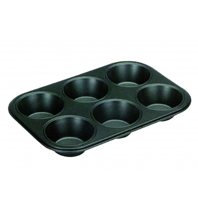 MOLDES 6 CAVIDADES MOKA Ø7CM 26X18.1X3.2CM 6 UNIDADES DE IBILI 823200