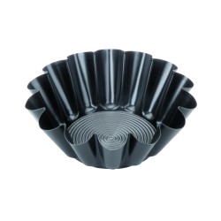 FLANEROS RIZADOS MOKA 21X7CM 1.45L 6 UNIDADES DE IBILI 824121