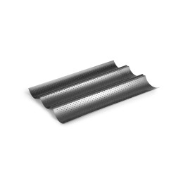 6 unidades de IBILI 824803 MOLDE 3 BAGUETTES / TEJAS