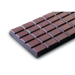 MOLDE TABLETA DE CHOCOLATE 9.5X18.5X1CM 6 UNIDADES DE IBILI 860500