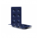 MOLDES 6 CAVIDADES SEMIESFERAS BLUEBERRY Ø6X3CM 6 UNIDADES DE IBILI 870040