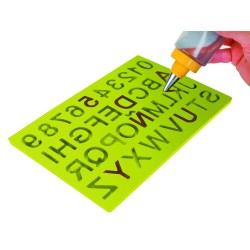 6 unidades de IBILI 871300 MOLDE CHOCOLATE LETRAS Y NUMEROS