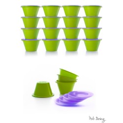 IBILI 871800 SET 4 FLANEROS APILABLES (6 unidades de 4 set cada una: 24 flaneros)