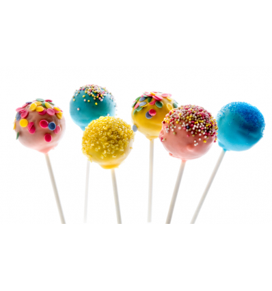 MOLDE PARA CAKE POPS + 30 PALITOS 30X14CM 6 UNIDADES DE IBILI 872000