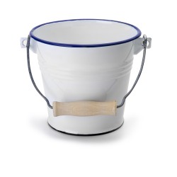 6 unidades de IBILI 903314 CUBO  BLANCO  14 CMS.