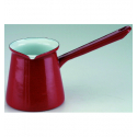 Cafetera de acero vitrificado roja "Vintage Red". Capacidad 50 cl. IBILI 910145 (6 unidades)