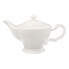 Tetera porcelana Blanco con grabado Karla 30 cl. B'GHEST 01170120 (6 unidades, incluye tapas)