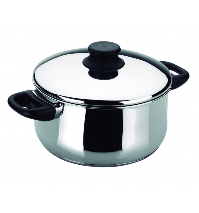 CACEROLA C/TAPA GARINOX 18 CMS. LACOR 14318