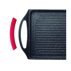 PLACHA-GRILL ALUM.FUND.34X26 ECO-PIEDRA LACOR 24134