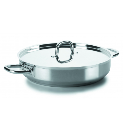 PAELLERA CON TAPA D.36 CM CHEF-LUXE LACOR 54636