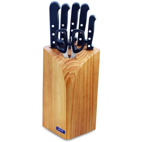 ARCOS Set de 4 CUCHILLOS+MACHETA+TIJERAS+TACO