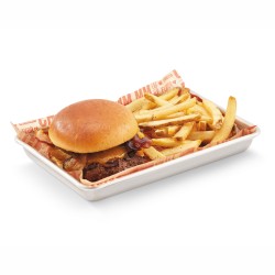 BANDEJA DE ALUMINIO. DIMENSIONES:  24.1X16.5X2.54_ PUJADAS 5228