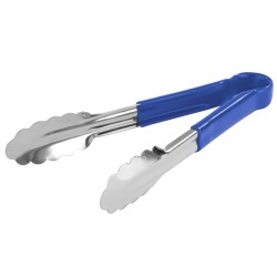 PUJADAS P358243 PINZA BUFFET INOX 24 CM. AZUL