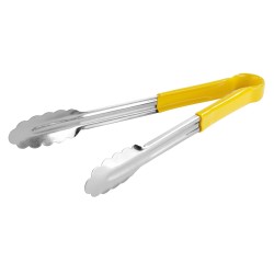 PUJADAS P358304 PINZA BUFFET INOX 30. AMARILLA