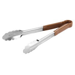 PUJADAS P358306 PINZA BUFFET INOX 30. MARRON