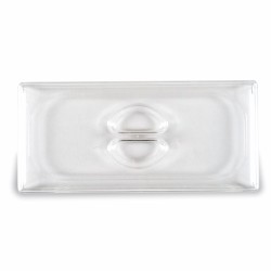 TAPA PARA CUBETA HELADERÍA POLICARBONATO 36X16.5CM PUJADAS 