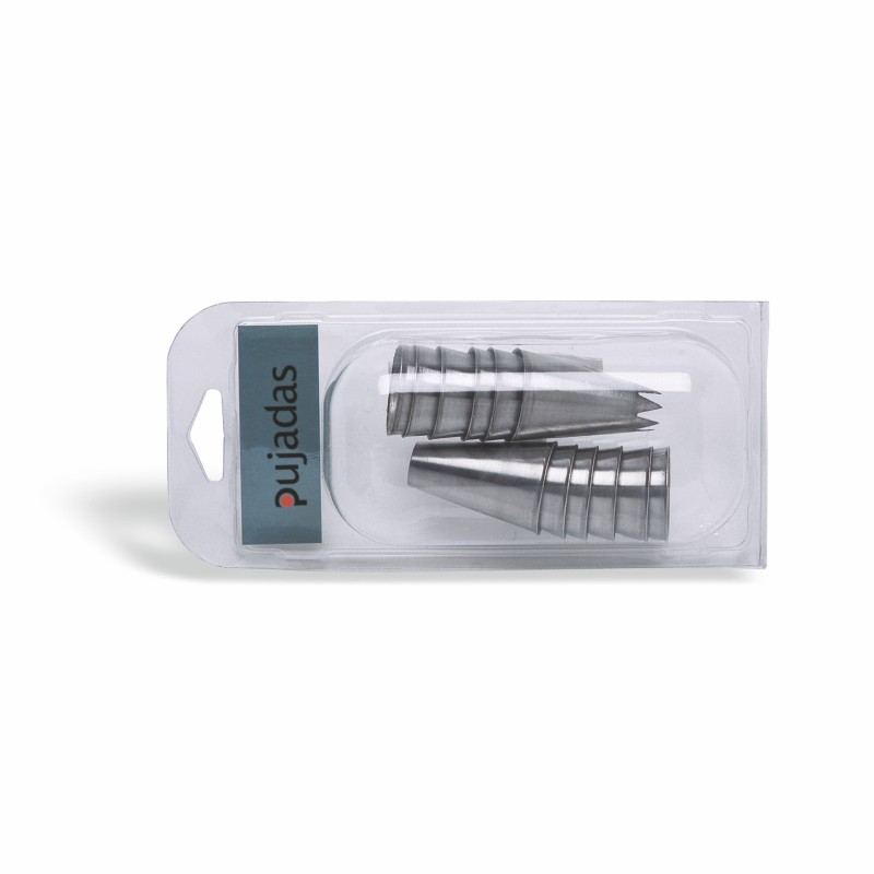 PUJADAS P824000 CAJA 12 BOQUILLAS INOX MOD. 4
