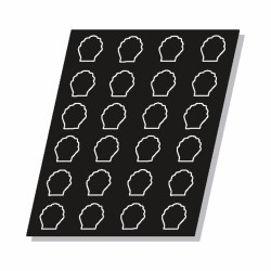 PUJADAS P859132 M.FLEXIPAN CONCH 24 U.80X75X20