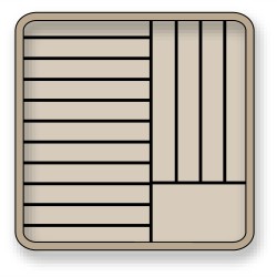 PUJADAS P15105 CESTA CON REJILLA DE 15 PLATOS DIAMETRO PLATOS 23-28 CM