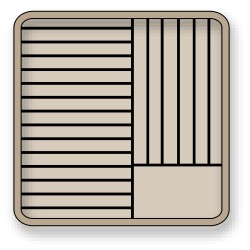 PUJADAS P21105 CESTA CON REJILLA DE 21 PLATOS DIAMETRO PLATOS 23-25 CM