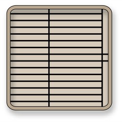 PUJADAS P32083 CESTA CON REJILLA DE 32 PLATOS DIAMETRO PLATOS 12-19 CM