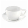 Taza de café moka melamina Blanco S "Complet". Dimensiones: Ø 7 cm, altura: 4,8 cm. Capacidad: 10 cl. PUJADAS P22178 (12 unidade